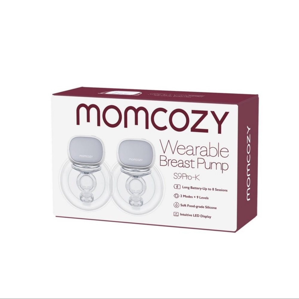 Momcozy Wearable Breast Pump S9Pro-K - White Brandnew still in original plastic